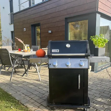 Feriehus Exklusives Am Mit Hund, Sauna, Garten, 140qm Krakow am See